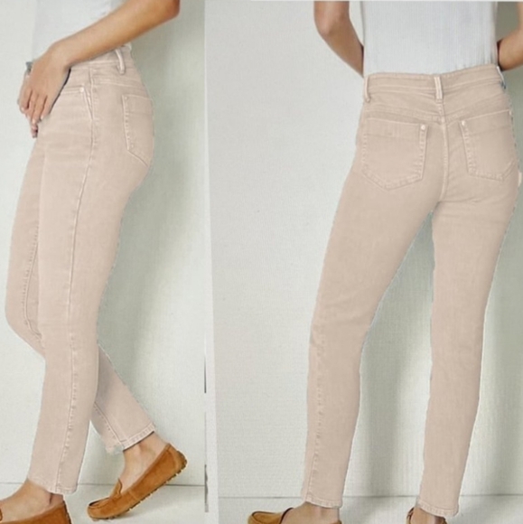 J Jill Jeans Authentic Fit Slim Ankle Length Women's Size 4 in Tan/Taupe - Picture 13 of 16